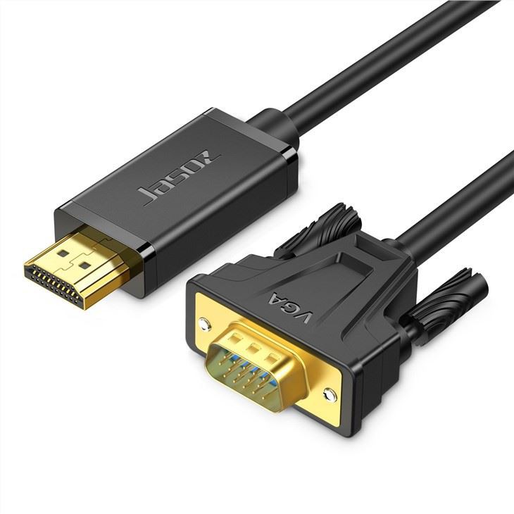 HDMI dan VGA ga 6 fut kabeli erkakdan erkakka